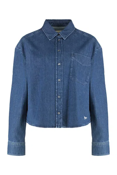 WEEKEND MAX MARA WEEKEND MAX MARA BOXY DENIM SHIRT