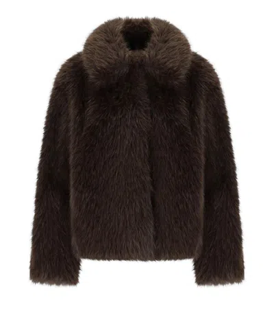 Weekend Max Mara Brenta1234 Dark Brown Jacket