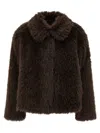 Weekend Max Mara Brenta1234 Fur Brown In Brown