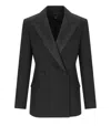 Weekend Max Mara Brigida1234 Black Blazer In Black