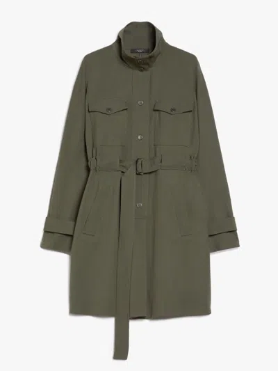 Weekend Max Mara Brioso Dress Dark Green