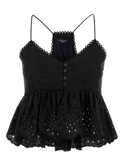 Weekend Max Mara Broderie Anglaise Top