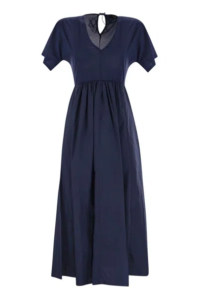 WEEKEND MAX MARA WEEKEND MAX MARA BRONZO - WIDE JERSEY DRESS