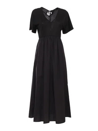 Weekend Max Mara Bronzo Jersey Dress In Black