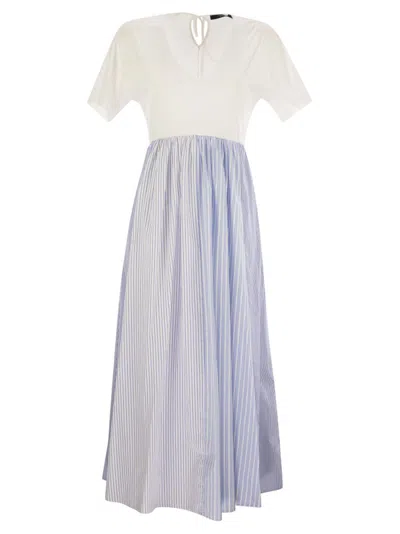 Weekend Max Mara Bronzo - Wide Jersey Dress In Multi