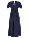 Weekend Max Mara Women's Bronzo Jersey Dress Navy | Size Medium | 2515621082600008 In Blue