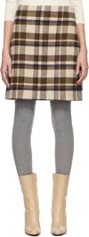 Weekend Max Mara Epoca Wool Mini Skirt In 002