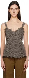 Weekend Max Mara Brown Naro Camisole In 002 Chocolate