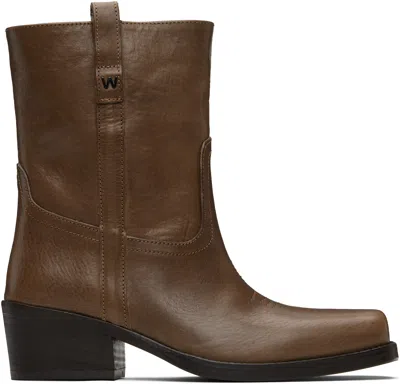 Weekend Max Mara Brown Ranch Boots