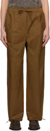 Weekend Max Mara Brown Rosatea Trousers In 002 Hazelnut Brown