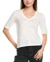 Weekend Max Mara Sleeves V-neckline Short Plain In White