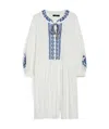 Weekend Max Mara Dirce Cotton Poplin Mini Dress In White