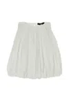 Weekend Max Mara Bubble-hem Top In White