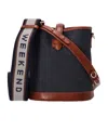 Weekend Max Mara Bucket Shoulder Bag In Black