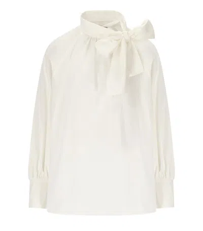 Weekend Max Mara Burgos1234 White Blouse