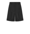 Weekend Max Mara Ecuba Black Bermuda Shorts In Black