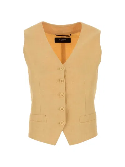 WEEKEND MAX MARA BUTTON PACE WAISTCOAT