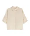 Weekend Max Mara Button Shirt In Brown