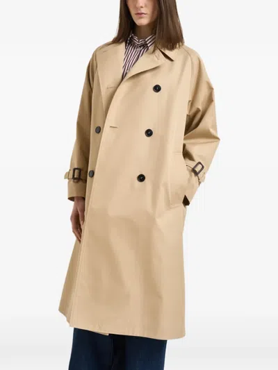 Weekend Max Mara Buttoned Coat In Multi