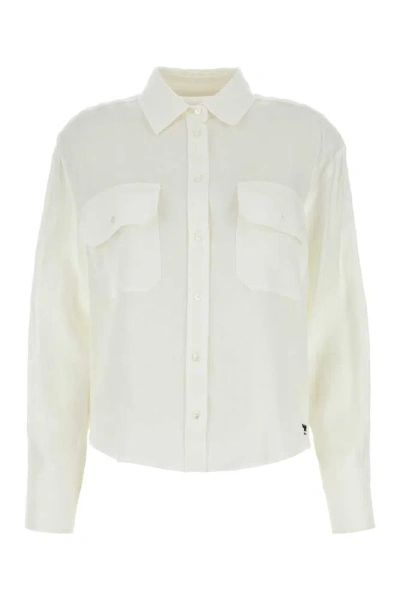 Weekend Max Mara Buttoned Long In White