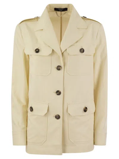 Weekend Max Mara Buttoned Long In Yellow