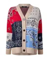 Weekend Max Mara Button-front Knit Cardigan In Multi