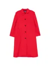 Weekend Max Mara Button-up Coat In Red