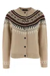 Weekend Max Mara Cardigan 'cabiria1234' In Sand