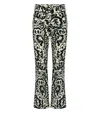 Weekend Max Mara Printed Trousers With Pockets And Belt Loops