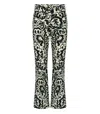 Weekend Max Mara Printed Trousers With Pockets And Belt Loops