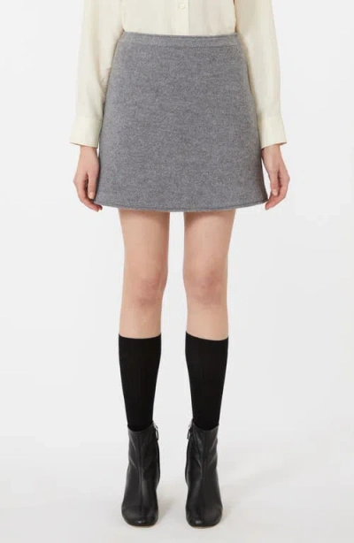 Weekend Max Mara Marche Skirt Dark Grey In Gray