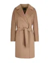 Weekend Max Mara Camel Court Coat In Blue