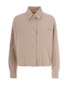 Weekend Max Mara Womens Radente Button Down Shirt Cream In Pink