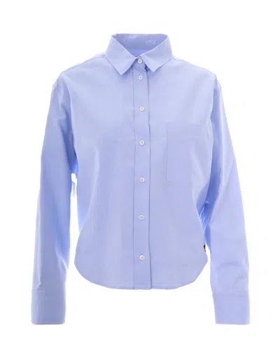 Weekend Max Mara Camicia Nuoro Azzurra In Blue
