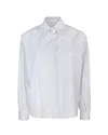 Weekend Max Mara Camicia Oversize In Popeline Di Cotone Blu In 071