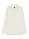 Weekend Max Mara Point-collar Gathered-cuff Shirt
