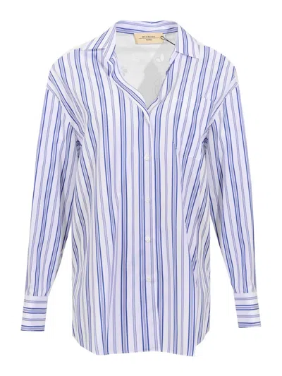 Weekend Max Mara Wkdtessile Shirt In Blue