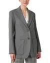 Weekend Max Mara Campale Blazer In Gray