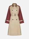 WEEKEND MAX MARA CANASTA COTTON-BLEND TRENCH COAT