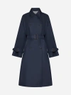 WEEKEND MAX MARA CANASTA COTTON-BLEND TRENCH COAT