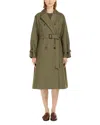 Weekend Max Mara Double-sided Windbreaker In Kaki