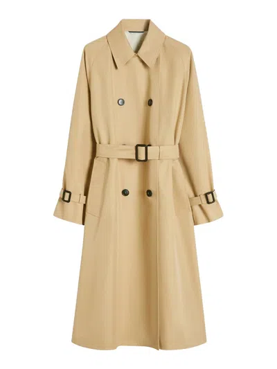 Weekend Max Mara Canasta Trench Coat In Brown
