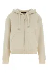 Weekend Max Mara 'cane' Hoodie In Sand
