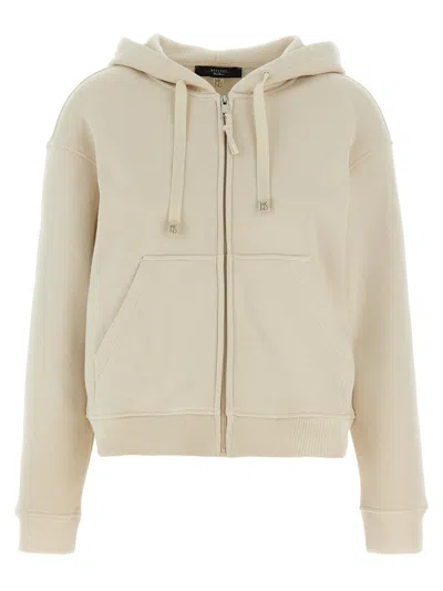 WEEKEND MAX MARA CANE SWEATSHIRT BEIGE