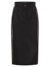 Weekend Max Mara Button Detailed Midi Skirt