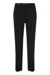 Weekend Max Mara Black Wool Blend Canon Pants