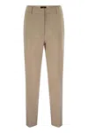 Weekend Max Mara Belt Loop Casual Pants In Brown