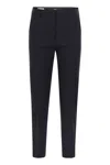 Weekend Max Mara Belt Loop Casual Pants In Black