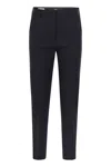 Weekend Max Mara Belt Loop Casual Pants In Black