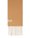 Weekend Max Mara Canossa Cashmere Scarf In Camel